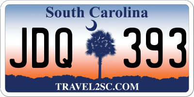 SC license plate JDQ393