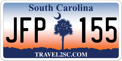 SC license plate JFP155