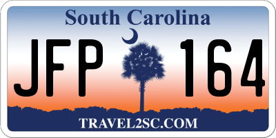 SC license plate JFP164