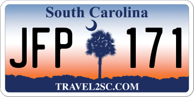 SC license plate JFP171