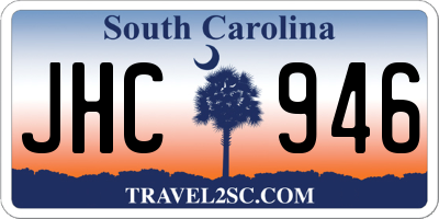 SC license plate JHC946