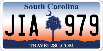 SC license plate JIA979