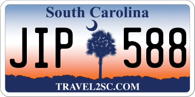 SC license plate JIP588