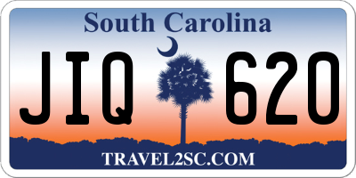 SC license plate JIQ620