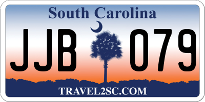 SC license plate JJB079