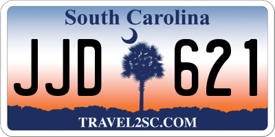 SC license plate JJD621