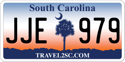 SC license plate JJE979