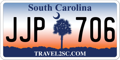 SC license plate JJP706