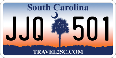 SC license plate JJQ501