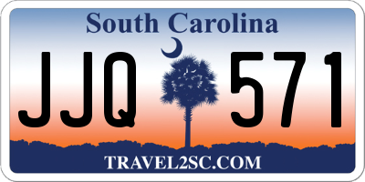 SC license plate JJQ571