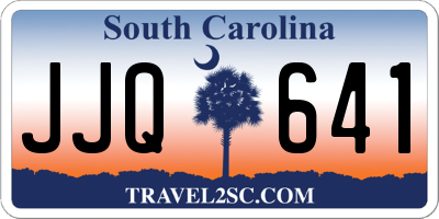 SC license plate JJQ641
