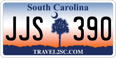 SC license plate JJS390