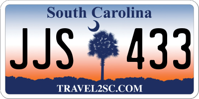 SC license plate JJS433