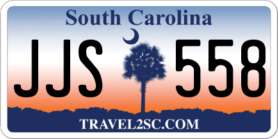 SC license plate JJS558