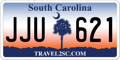 SC license plate JJU621