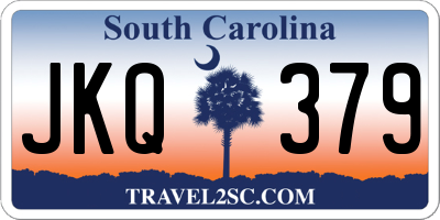 SC license plate JKQ379