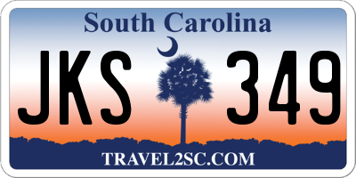 SC license plate JKS349