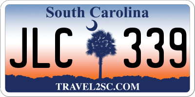 SC license plate JLC339
