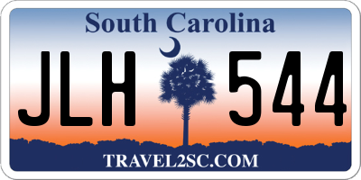 SC license plate JLH544