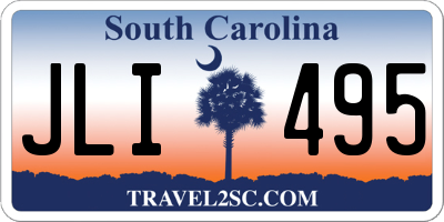 SC license plate JLI495