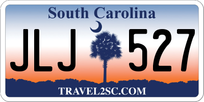 SC license plate JLJ527