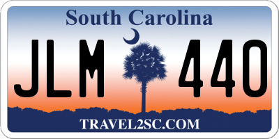 SC license plate JLM440