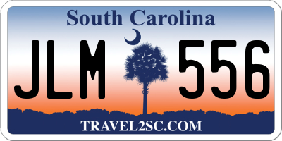 SC license plate JLM556