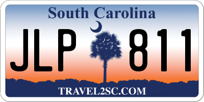 SC license plate JLP811