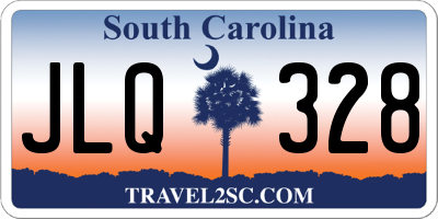 SC license plate JLQ328