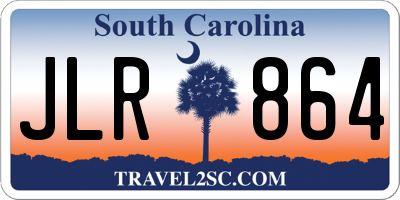 SC license plate JLR864