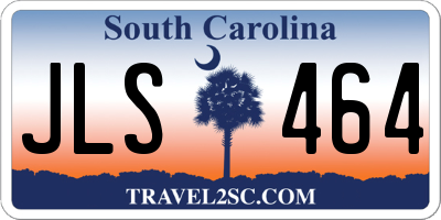 SC license plate JLS464
