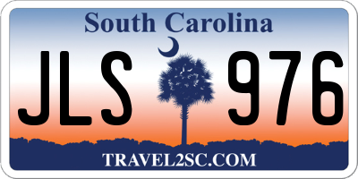 SC license plate JLS976