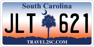 SC license plate JLT621