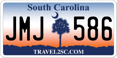 SC license plate JMJ586