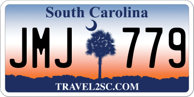 SC license plate JMJ779