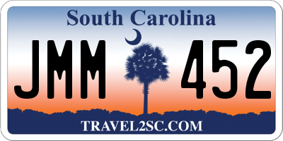 SC license plate JMM452