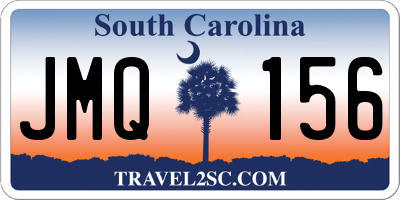 SC license plate JMQ156