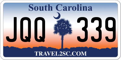 SC license plate JQQ339