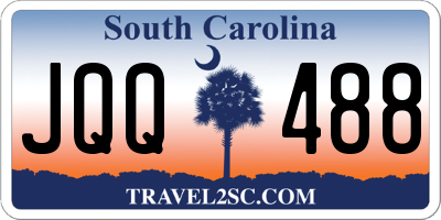 SC license plate JQQ488