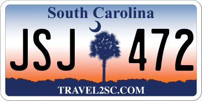 SC license plate JSJ472