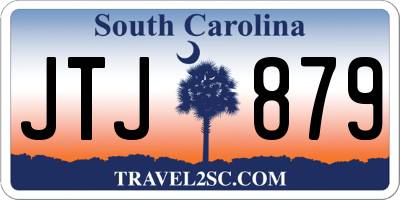 SC license plate JTJ879