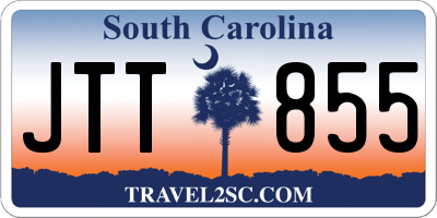 SC license plate JTT855