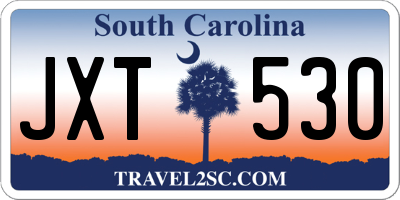 SC license plate JXT530