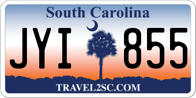 SC license plate JYI855