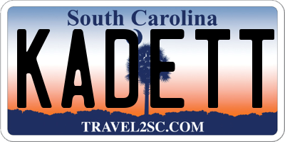 SC license plate KADETT