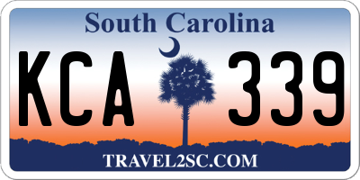 SC license plate KCA339