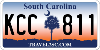 SC license plate KCC811