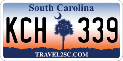 SC license plate KCH339