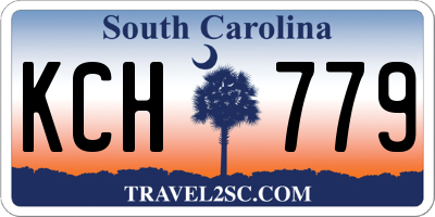 SC license plate KCH779