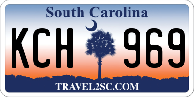 SC license plate KCH969